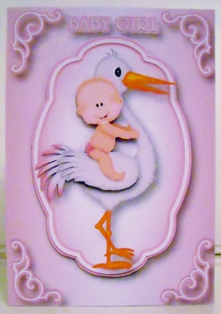 Welcome Baby Girl by Pam Stubley