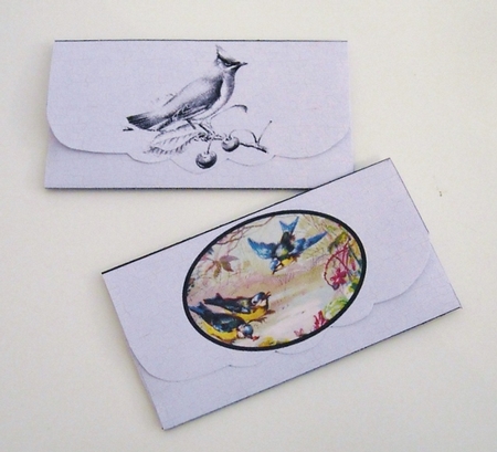 bird watchers money wallet by Pam Stubley