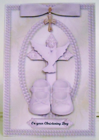 Christening In Purple by Pam Stubley