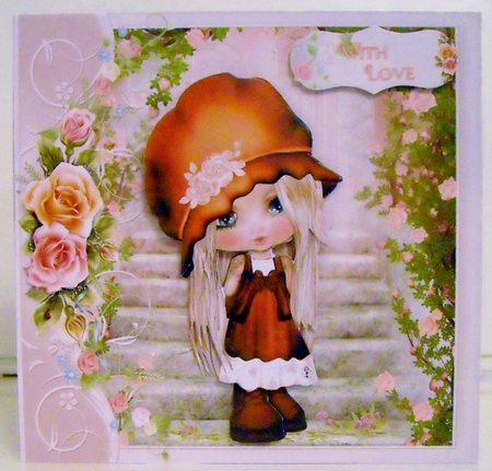 Lilly in the Rose Garden Mini Kit by Pam Stubley