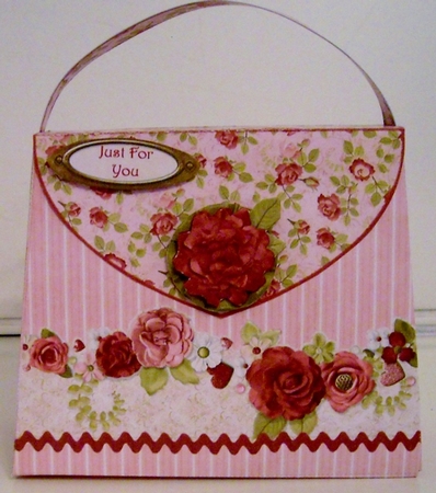 Sweetheart Rose Purse Gift Box by Pam Stubley