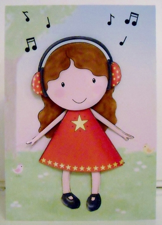 Cutie Pie Kids Headphones A5 Mini Kit by Pam Stubley