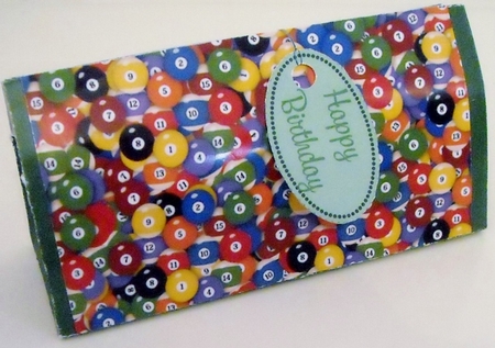 Mens Wash Bag in Gamer Mini Kit by Pam Stubley