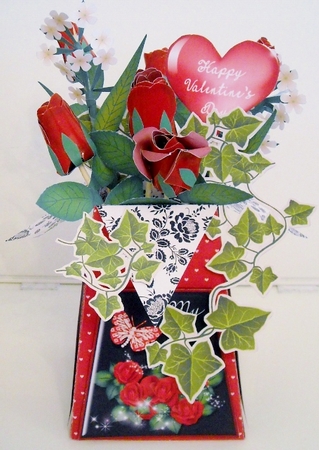 My Love 3d Bouquet Box Kit by Pam Stubley