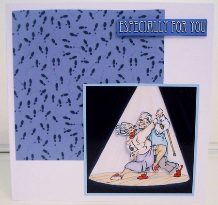 The Wrinklies Decoupage - Strictly Ballroom by Pam Stubley