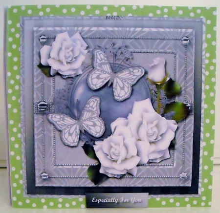 Beautiful Roses & Butterflies Mini Kit by Pam Stubley