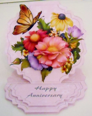 Summer Blooms Easel card mini kit by Pam Stubley