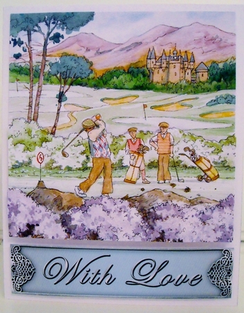 Trinitage - Golfing by Pam Stubley