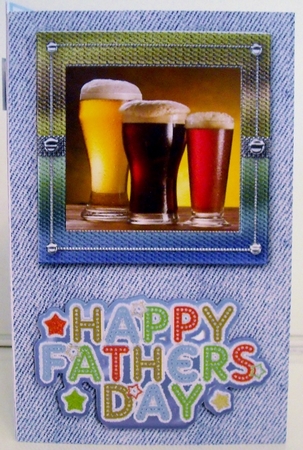 Fathers Day Card Front by Pam Stubley