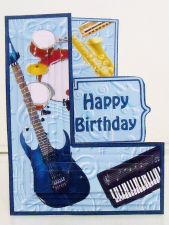 Upright Stepper kit  Rock music by Pam Stubley