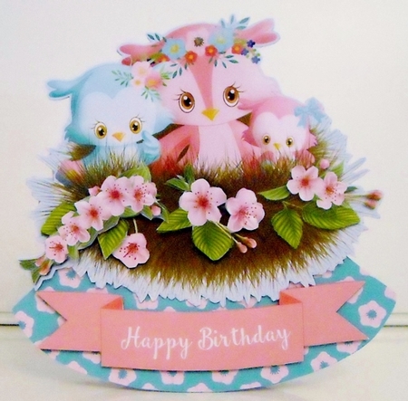 Owl Always Love You Rocker Card and Envelope Mini Kit by Pam Stubley