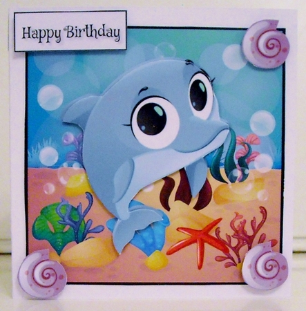 Dolphin Big Eyes by Pam Stubley