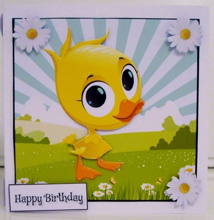 Duckling Big Eyes by Pam Stubley