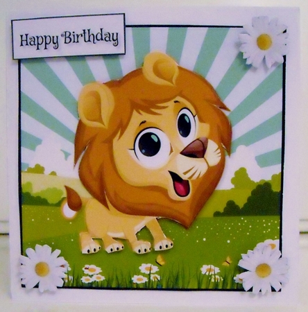 lion  Big Eyes by Pam Stubley