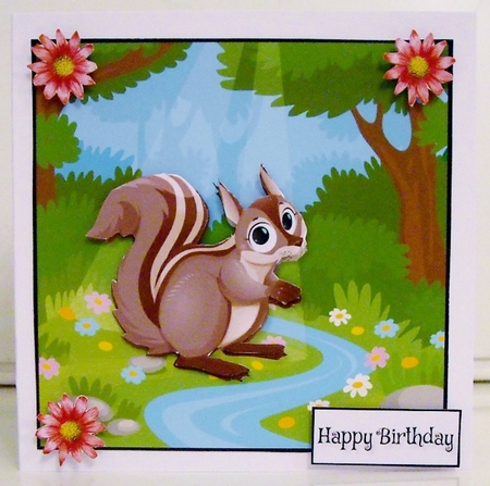 Squirrel  Big Eyes by Pam Stubley