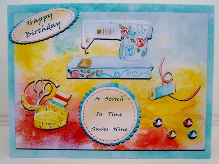 Birthday - With Love - Special Friend - Stitch It by Pam Stubley