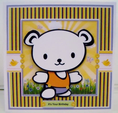 A Childs Garden Bear by Pam Stubley