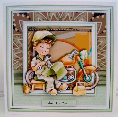 Motorcycle Mechanic Mini Kit by Pam Stubley