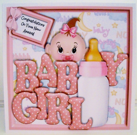 New Arrival - Baby Girl 2 by Pam Stubley