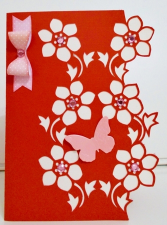 FLOWERS OVER THE EDGE 7 by Pam Stubley