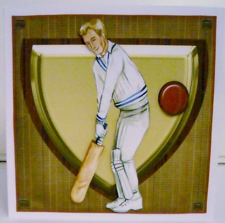 ITS NOT CRICKET  FATHERS DAY by Pam Stubley