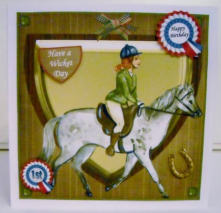 HORSE RIDING 2 BIRTHDAY / MOTHERSDAY by Pam Stubley