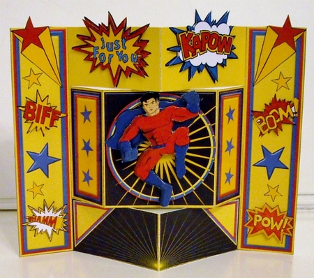 Comic Book Hero by Pam Stubley