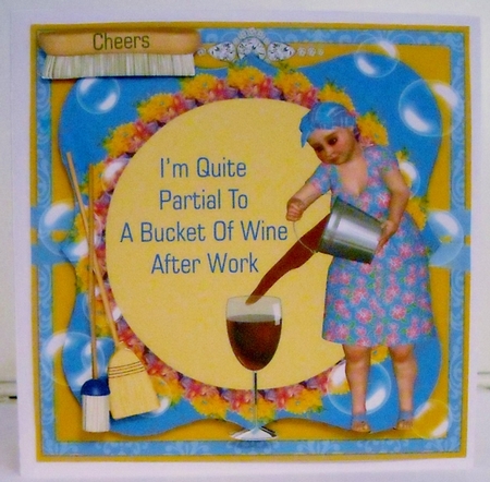Wine Bucket by Pam Stubley