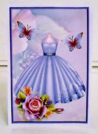 Party Dress Twist & Pop Card by Pam Stubley