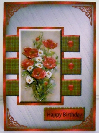 BOUQUET OF POPPY SBS by Pam Stubley