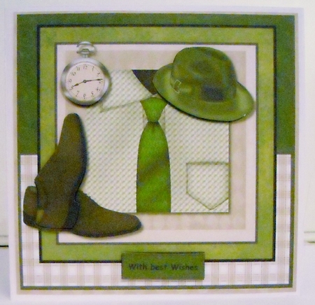 Male Card Gentleman by Pam Stubley