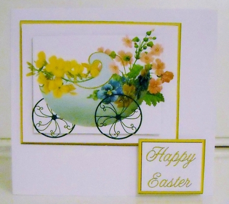 Easter Egg Floral by Pam Stubley