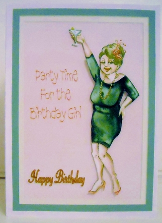 Party Time Birthday Girl. by Pam Stubley