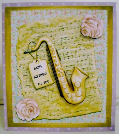Birthday - Musical Instrument - 1 by Pam Stubley