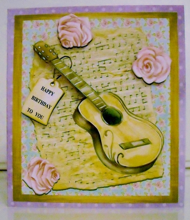 Birthday - Musical Instrument - 6 by Pam Stubley