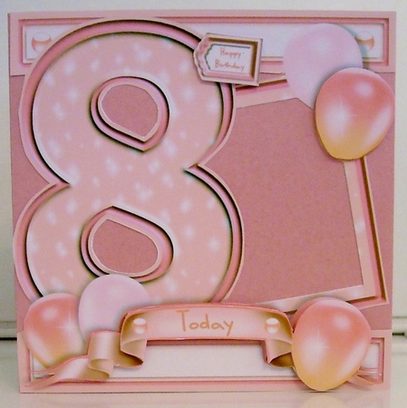 8 Today - Frame It I Card Front by Pam Stubley