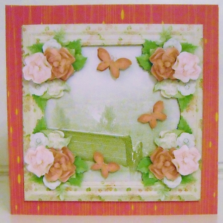 Down Memory Lane - Flower Frame Card Mini Kit by Pam Stubley