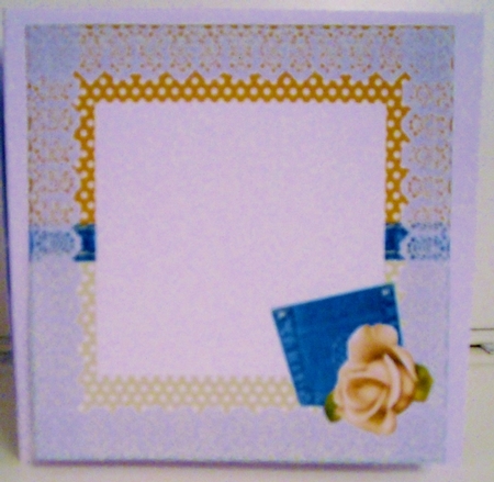 Insert for Birthday girl,roses & Kitten by Pam Stubley