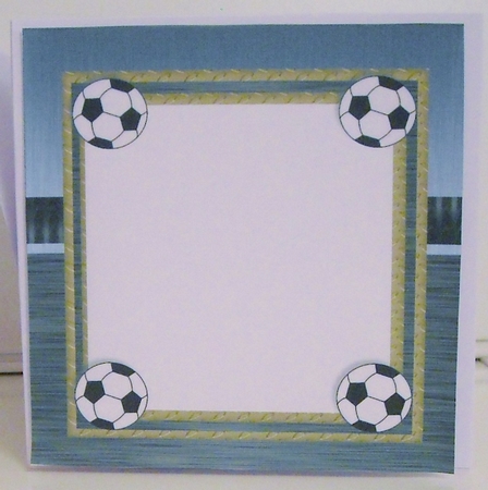 Birthday Boy Jeans Pocket, football & Guitar INSERT by Pam Stubley