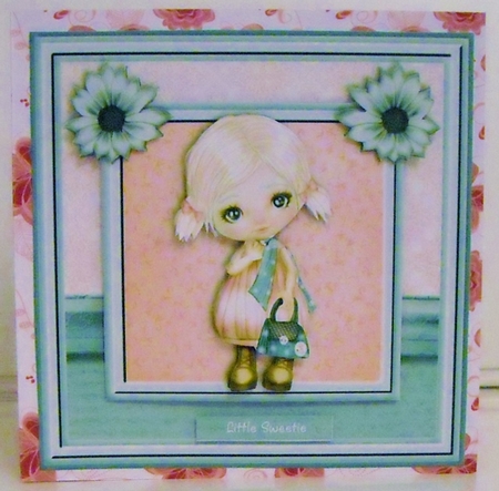 Cutie And Her Handbag Mini Kit by Pam Stubley