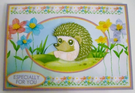 Cute Little Hedgehog by Pam Stubley