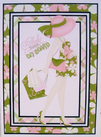 Baby Sister on board by Pam Stubley