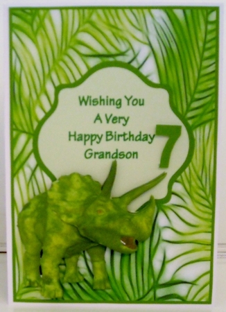 Have A Dino - Mite Birthday Grandson by Pam Stubley