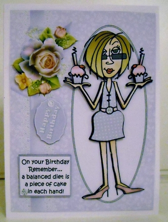 JJ about a balanced diet  by Pam Stubley