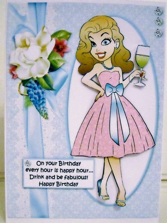 Sarah and happy hour  by Pam Stubley