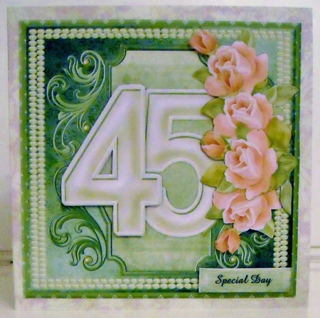 45 Year Birthday Mini Kit by Pam Stubley