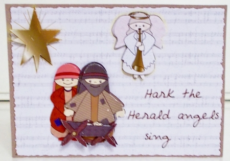 Little Nativity - Hark The Herald by Pam Stubley