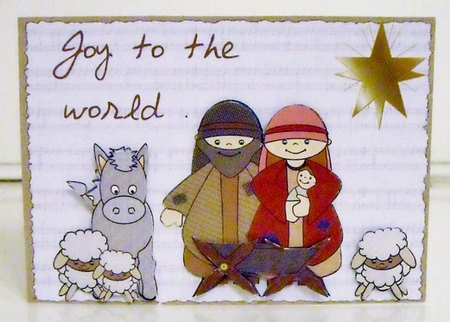 Little Nativity - Joy to the World by Pam Stubley