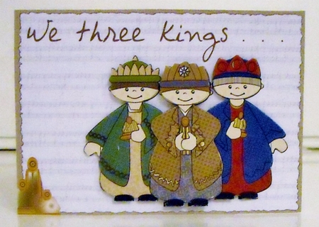 Little Nativity - We Three Kings by Pam Stubley