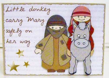 Little Nativity - Little Donkey by Pam Stubley
